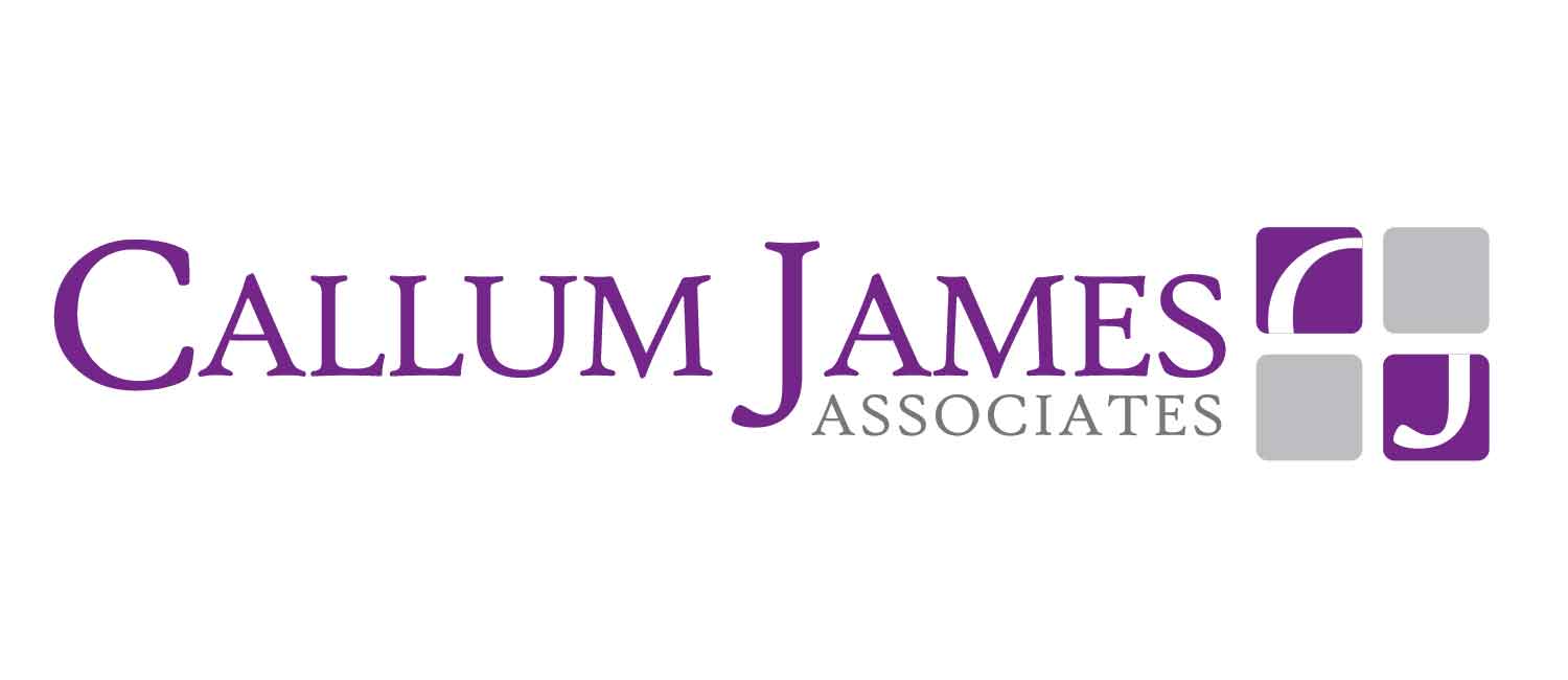 Callum James Associates logo design