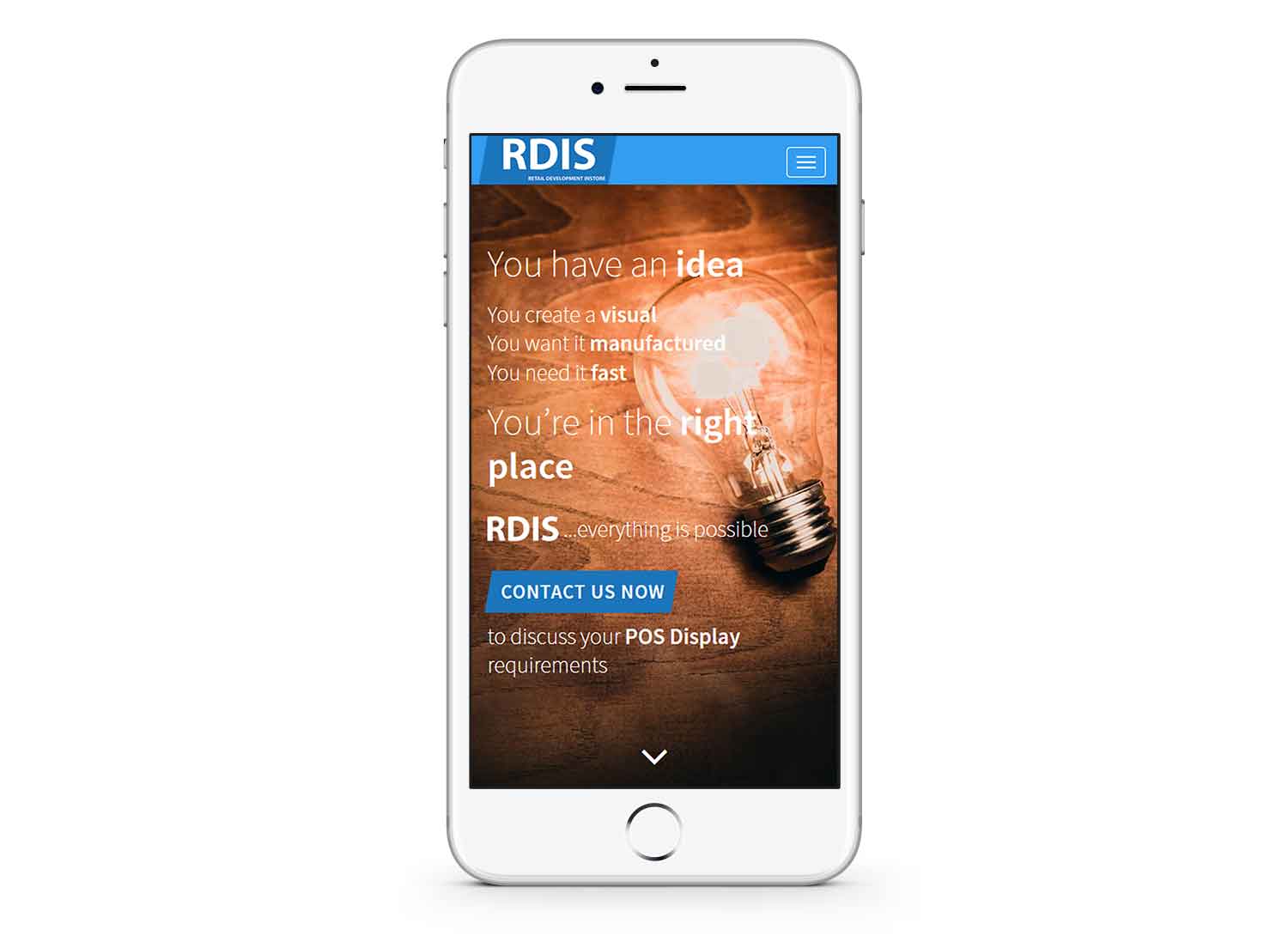 RDIS website design: www.retaildis.co.uk