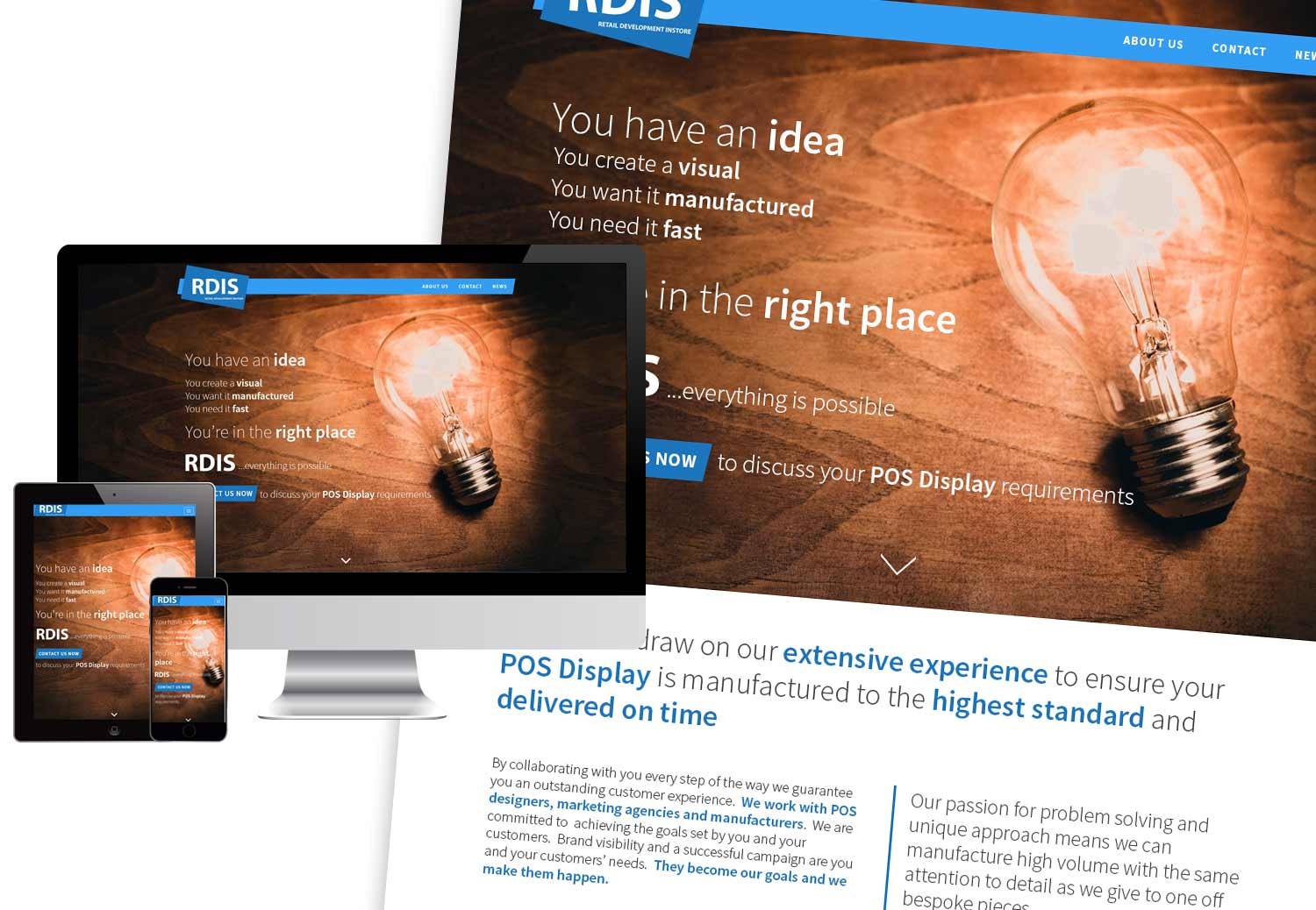 RDIS responsive website design: www.retaildis.co.uk