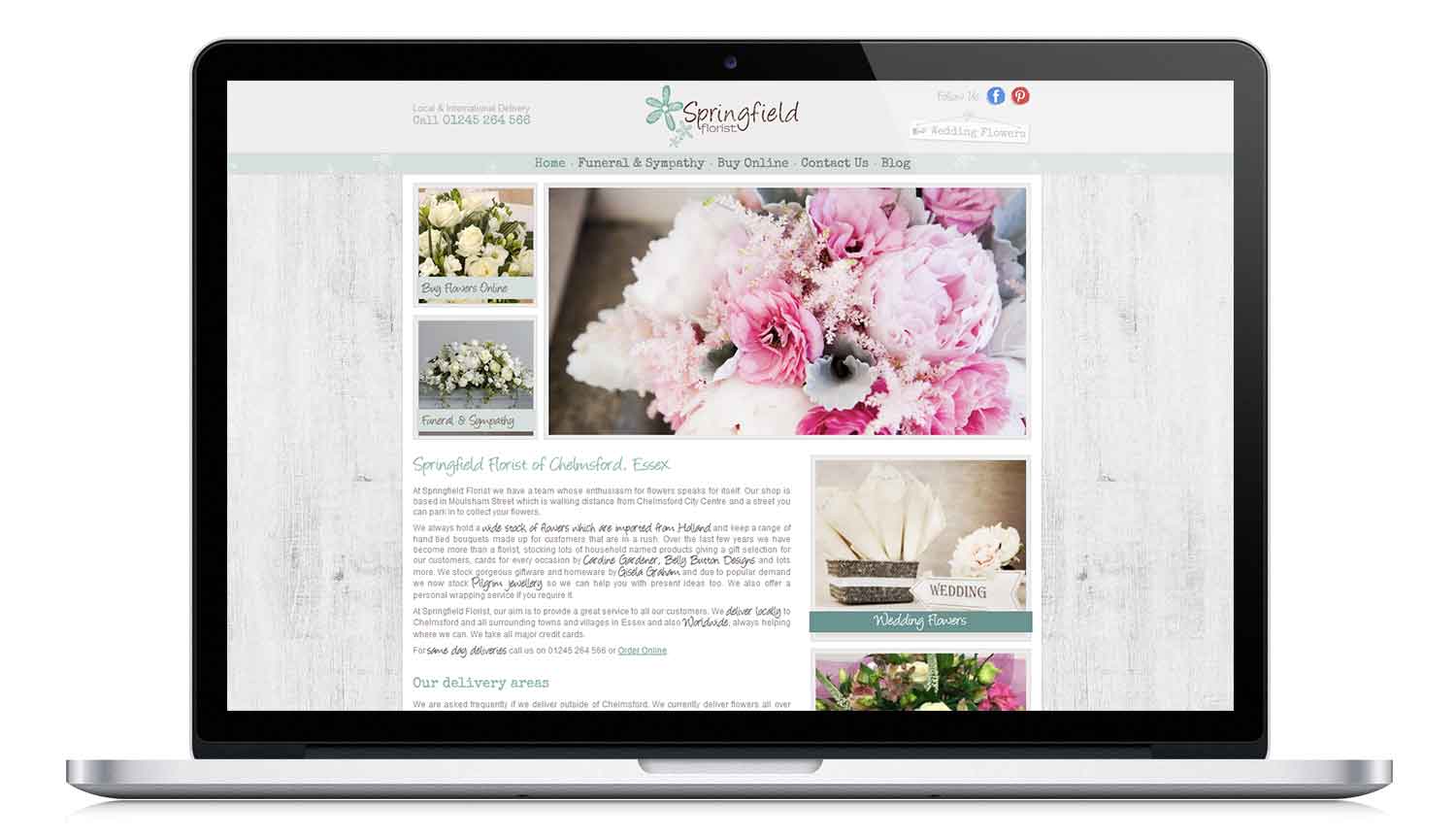 Springfield Florist responsive website design: www.springfieldflorist.co.uk
